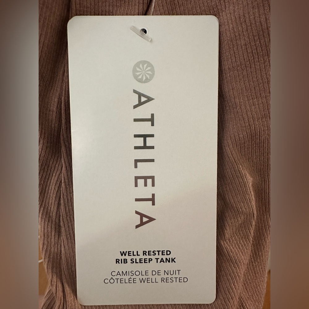 Athleta Well Rested Rib Sleep Tank M - Picture 4 of 5